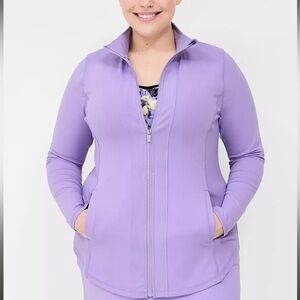 Lane Bryant Lavender LIVI Active Top